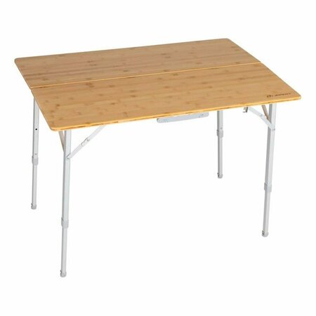 CAMPO Bi-Fold Bamboo Adjustable Table CA3090361